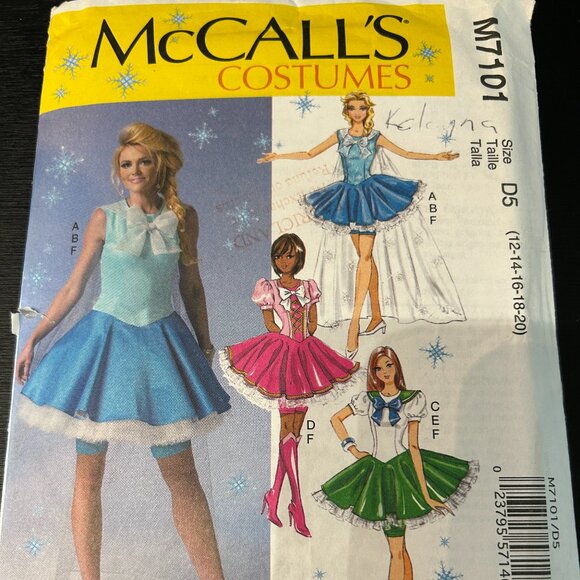 McCalls Costumes M7101 new in package - Picture 1 of 1